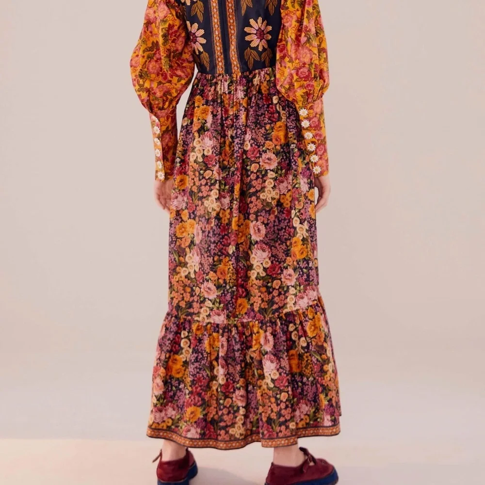 FARM Rio Flower Garden Maxi Dress - Picture 5 of 6